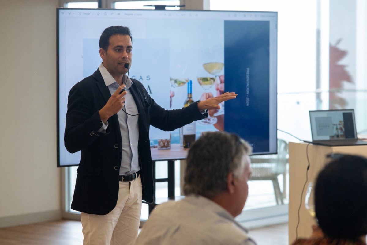 Toni Padilla, sommelier y Wine Ambassador de Ferrer Wines