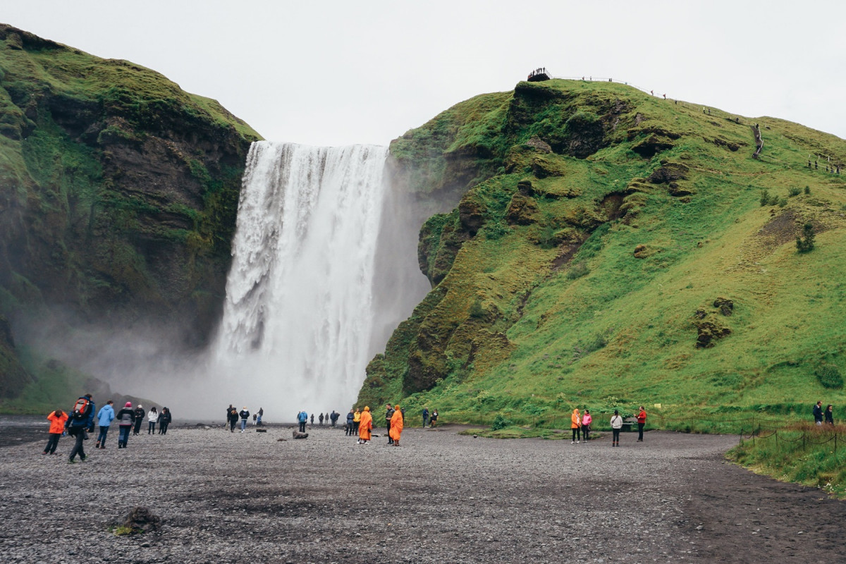 Islandia Sku00f3gafoss