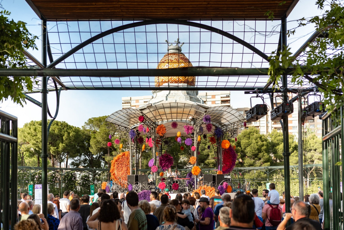 Ambiente en Zaragoza Florece
