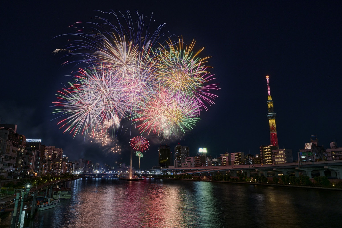 Sumida River Fireworks Festival 07