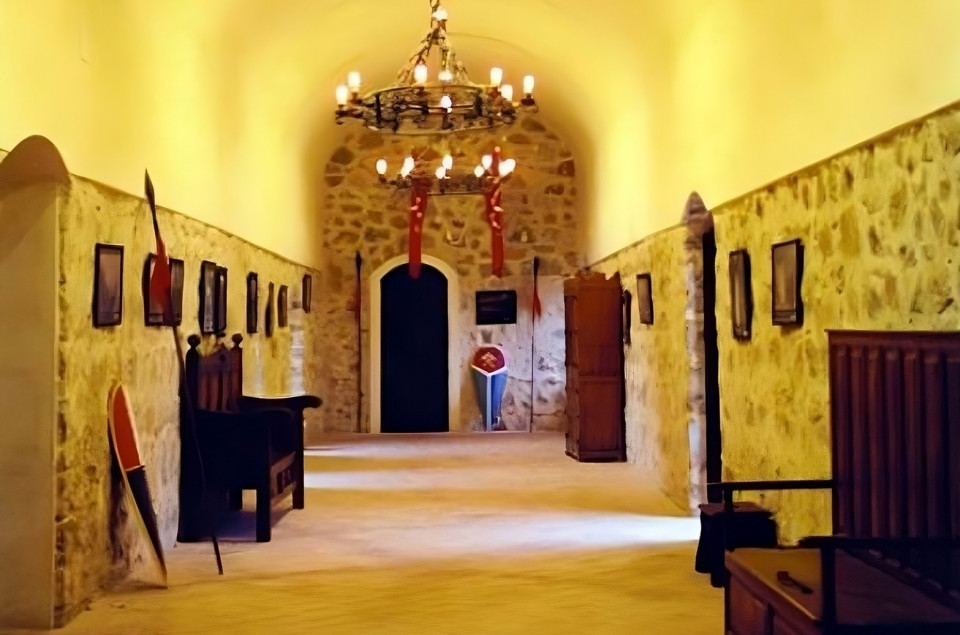 Castillo de Consuegra, interior