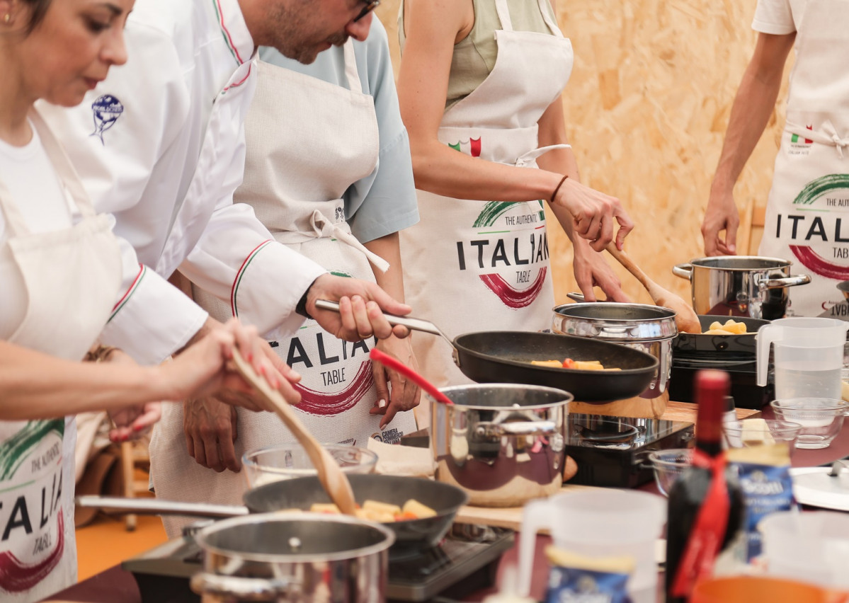 Taller cocina alumnos   Passione Italia