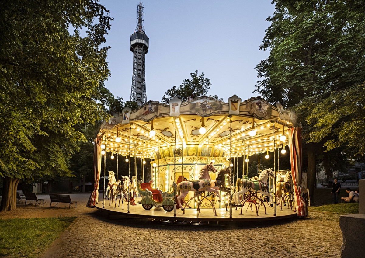 Historic Carousel at Petřín