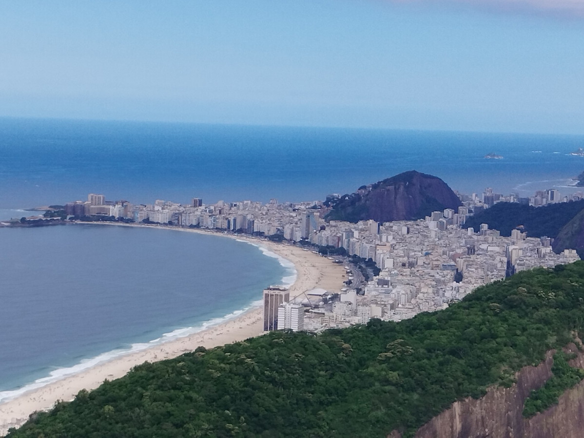 Ru00edo de Janeiro, Panoru00e1mica y playa de Copacabana