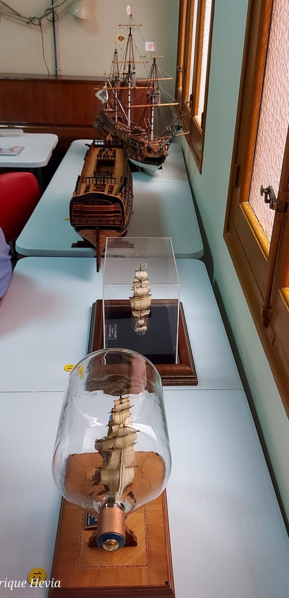 Detalle de las maquetas , Ocho Sillones