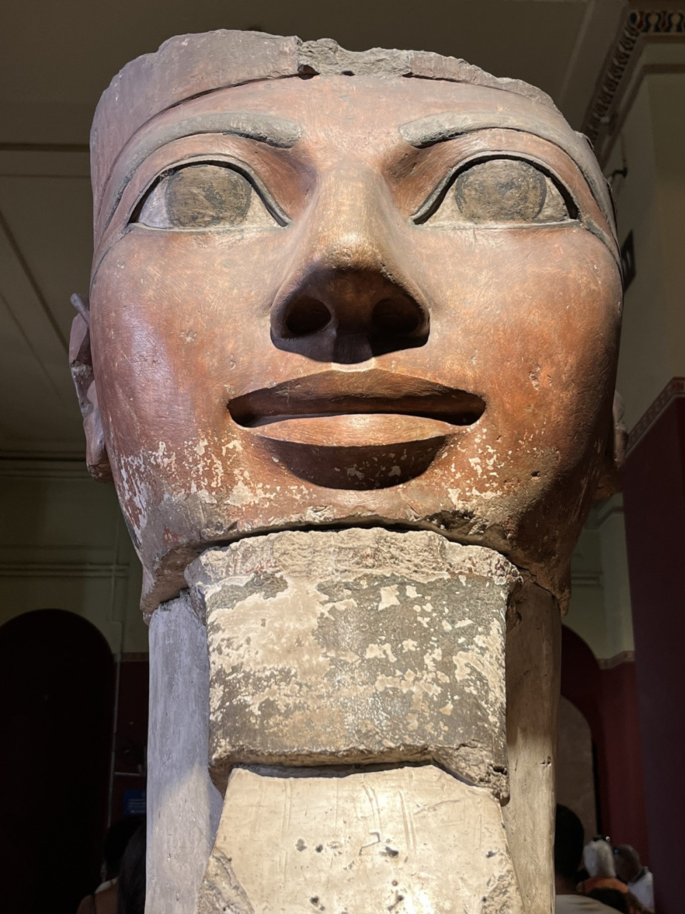 Escultura de la reina Hatshepsut en el museo arqueológico de El Cairo