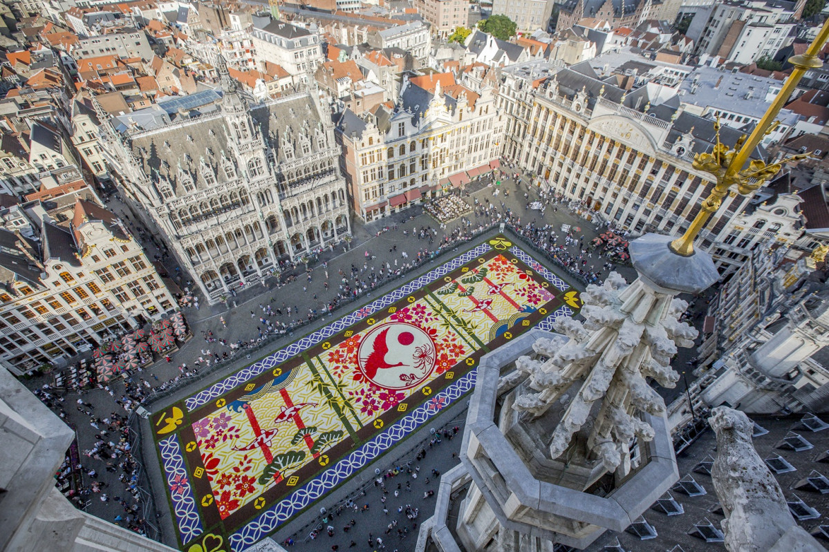 Tapis de Fleurs   Bloementapijt   Flower Carpet EDAN1269 u00a9 visit.brussels   Eric Danhier