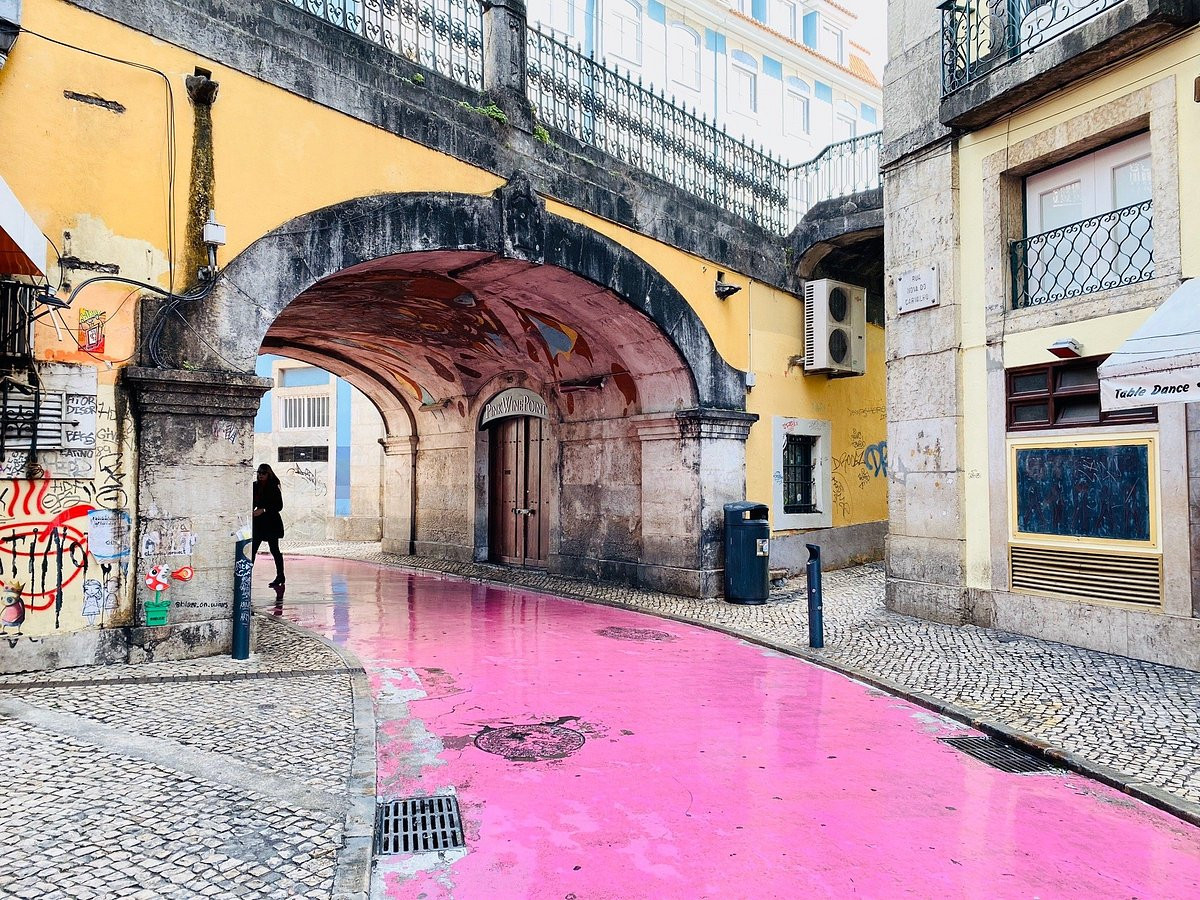 The pink street