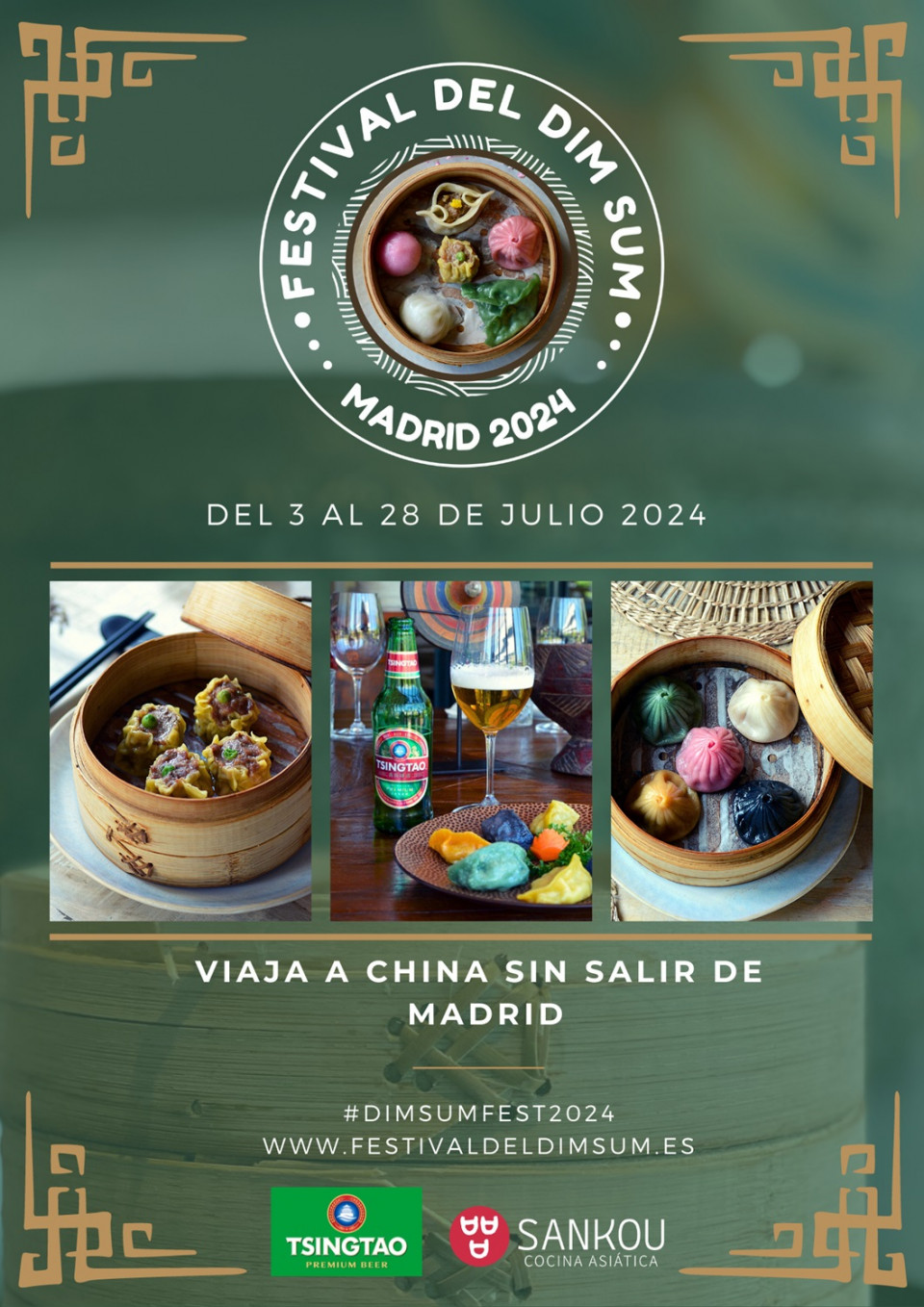 CARTEL Festival del Dim Sum con Logo