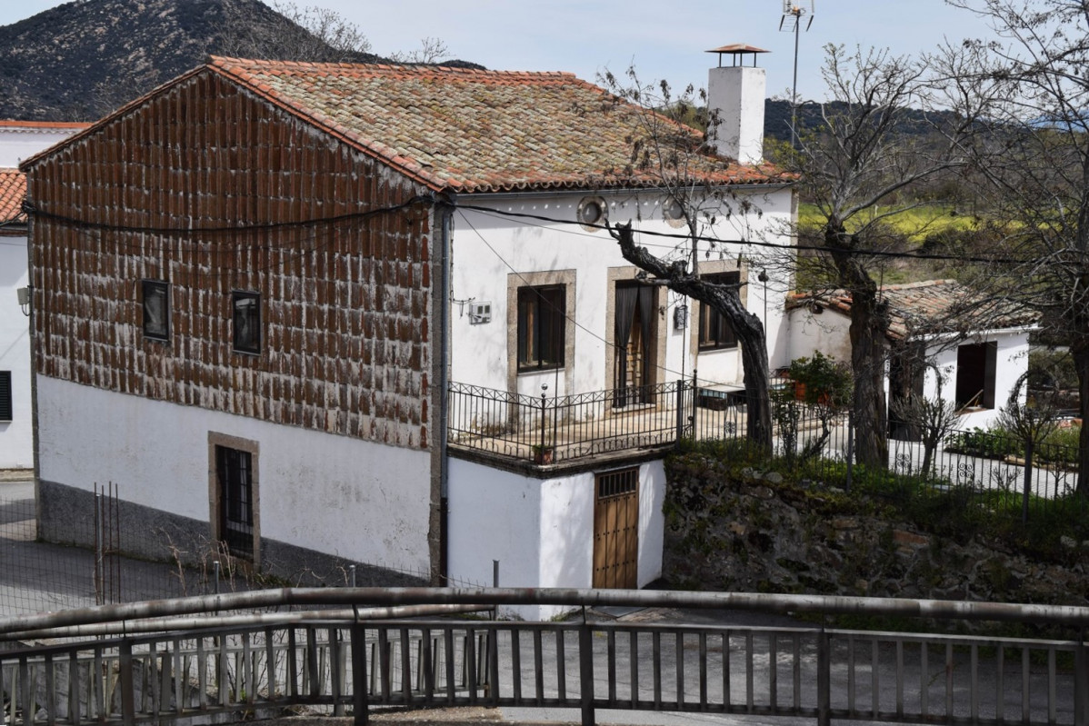 Casa en la que se alojaba Unamuno en Becedas