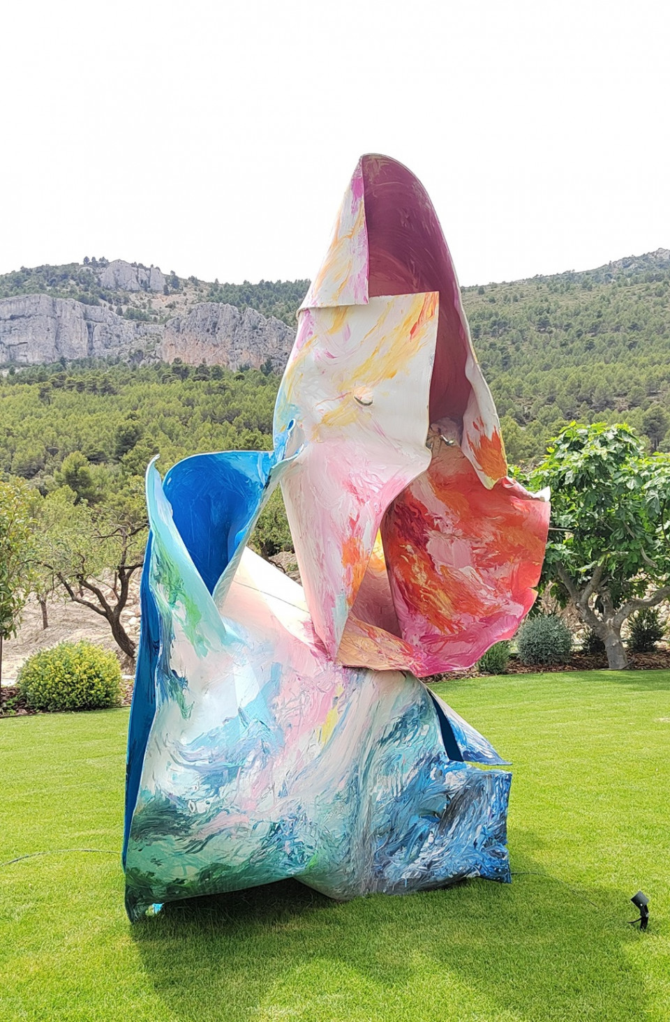 Escultura en Bodega Masos