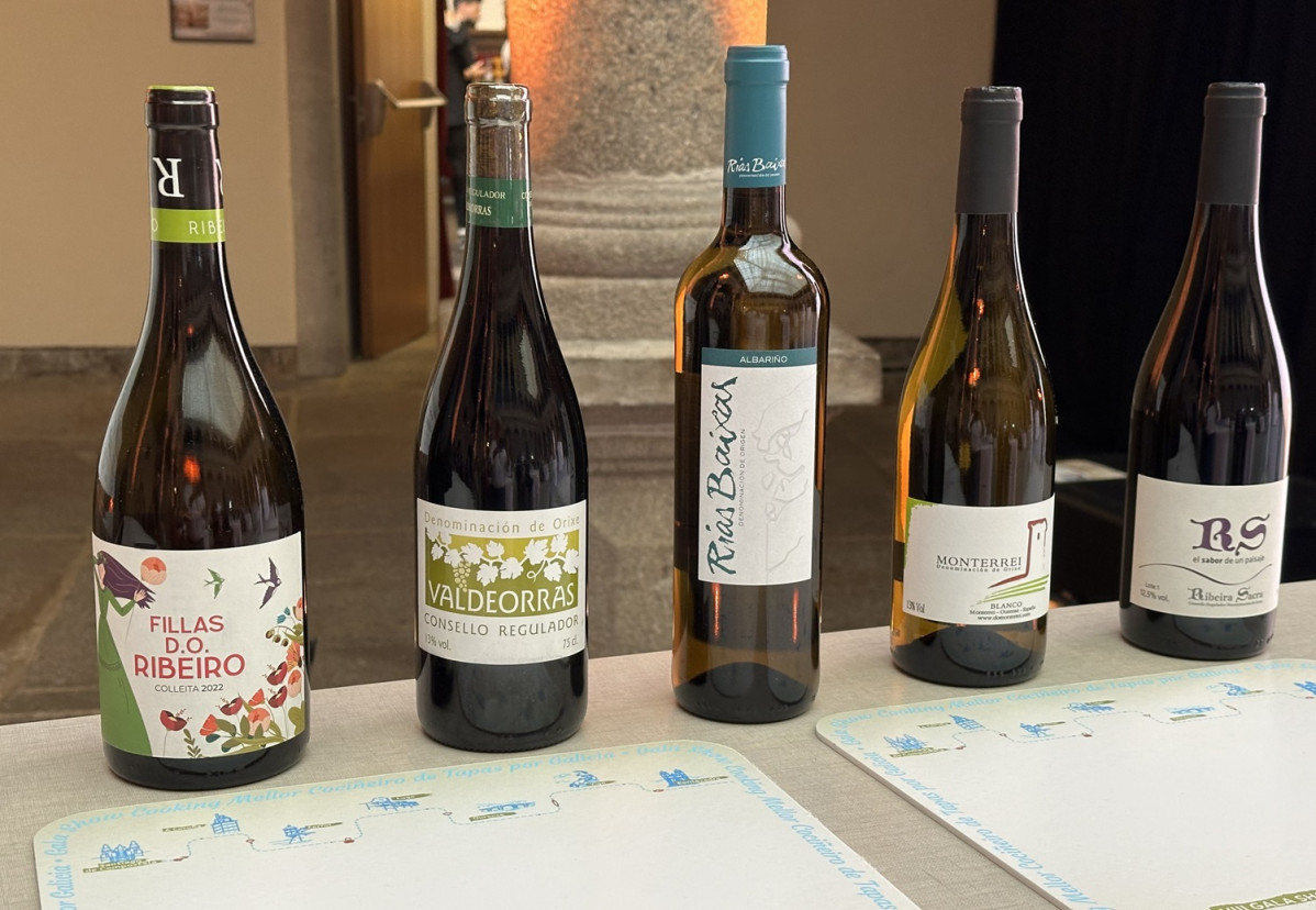 Vinos de las 5 DOu00b4s gallegas, generalistas