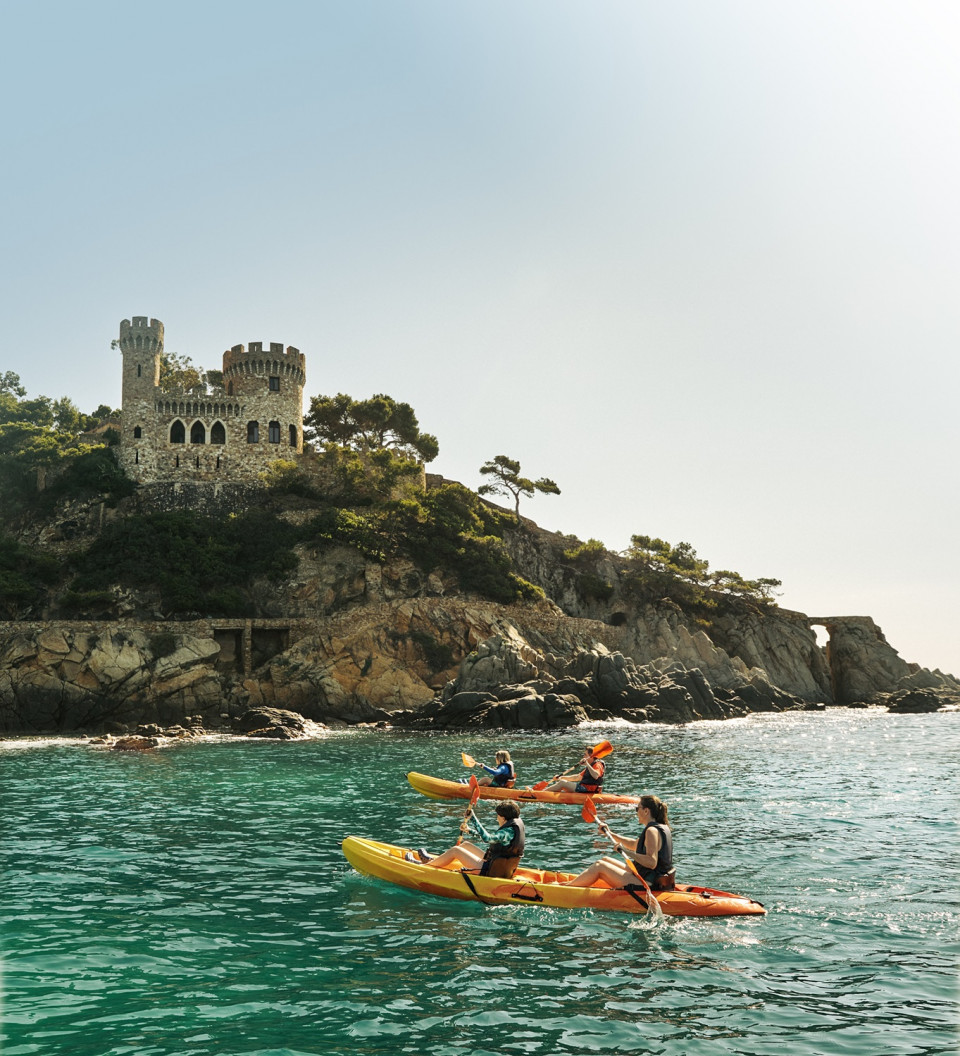 Kayak, en LLoret. del Mar