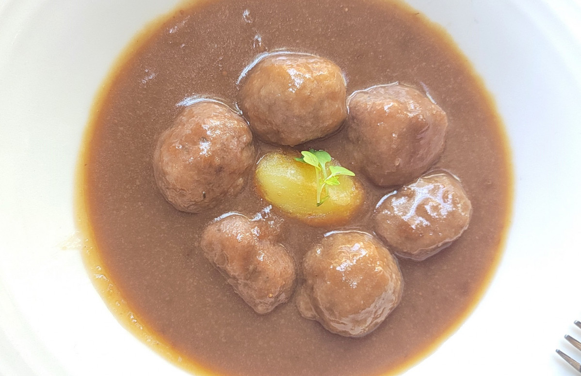 Albóndigas de jabalí en La Descarada