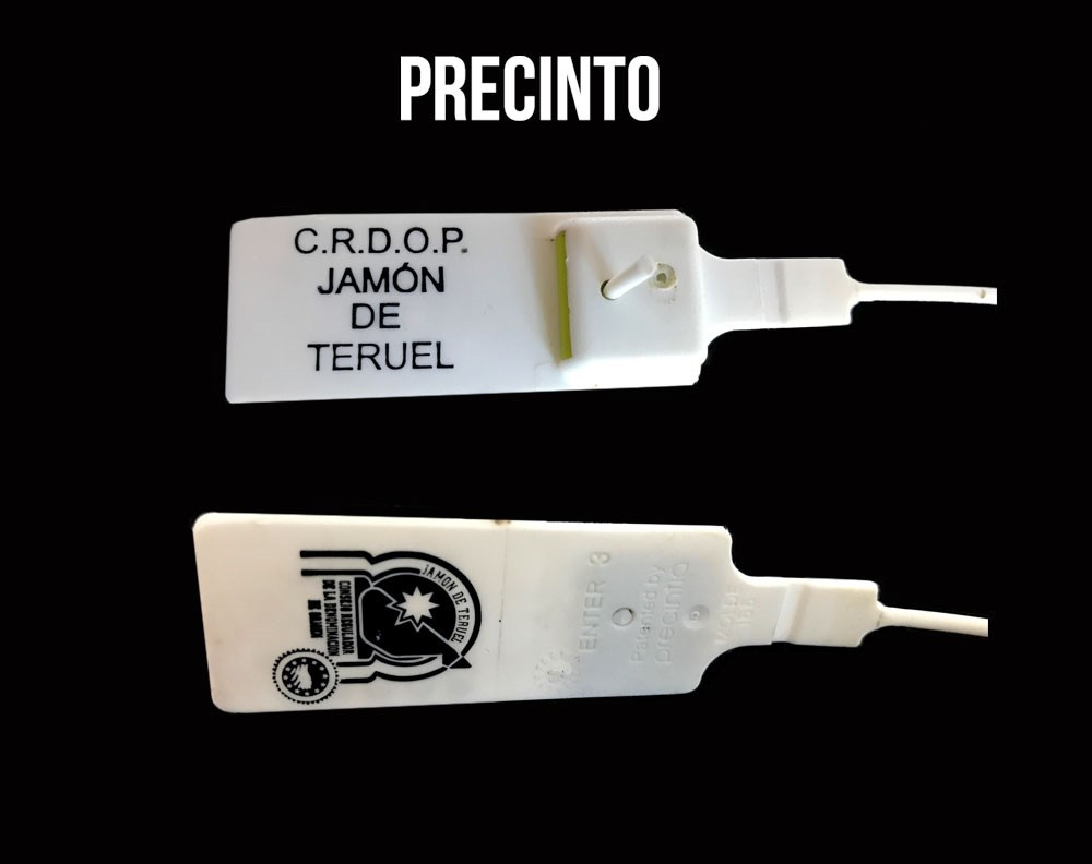 Precinto dop jamon teruel jamonlovers
