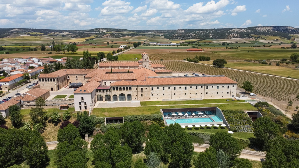 Castilla Termal Monasterio de Valbuena   Exterior aérea