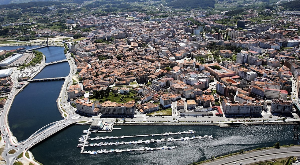 VistaareadelaciudaddePontevedra