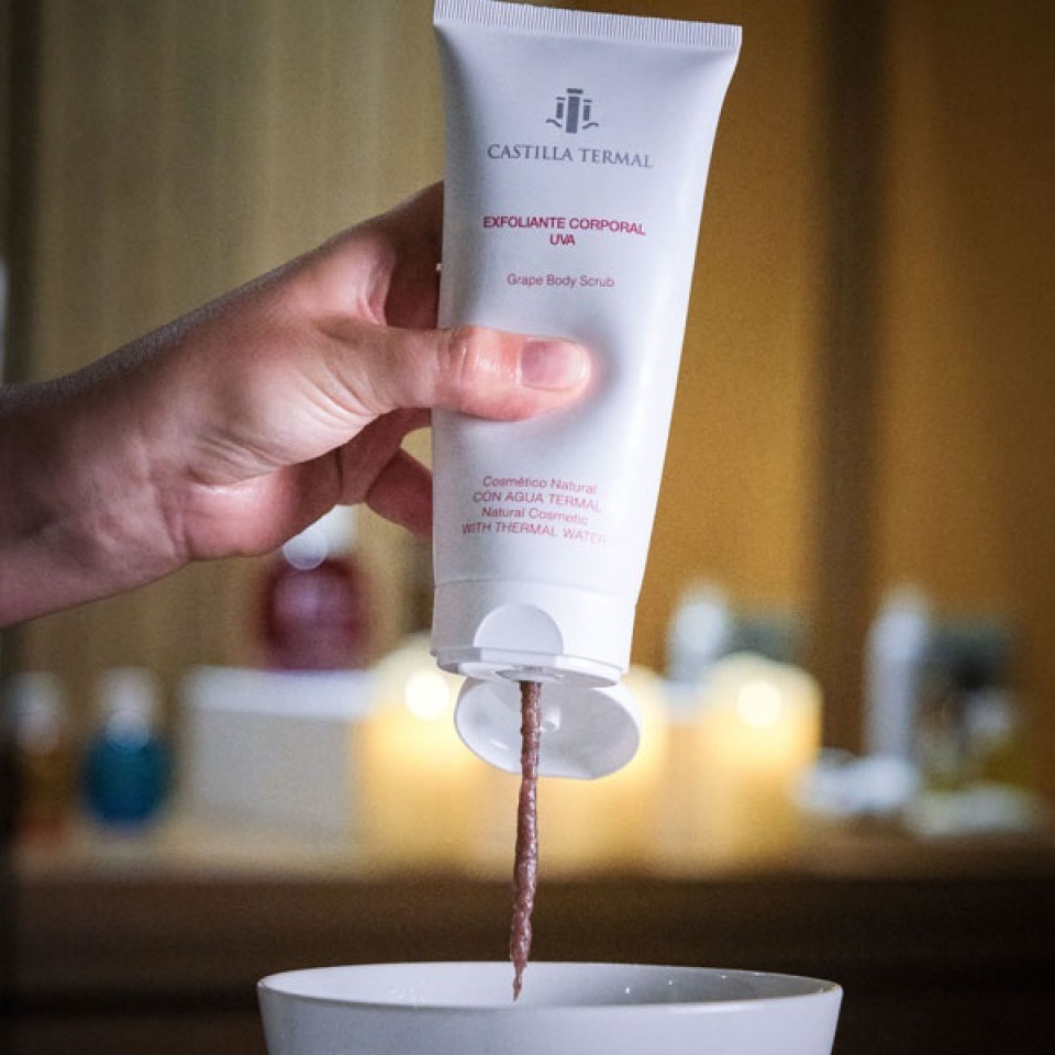 Exfoliante uva
