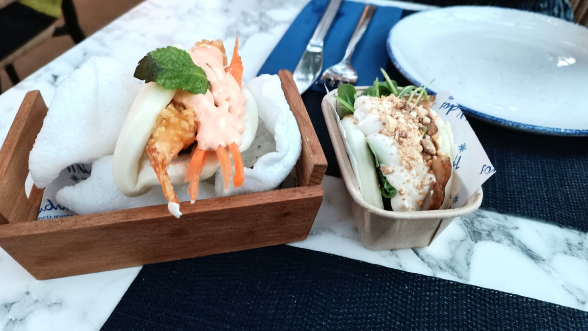 Bao de gamba y Bao de panceta  11 Nudos