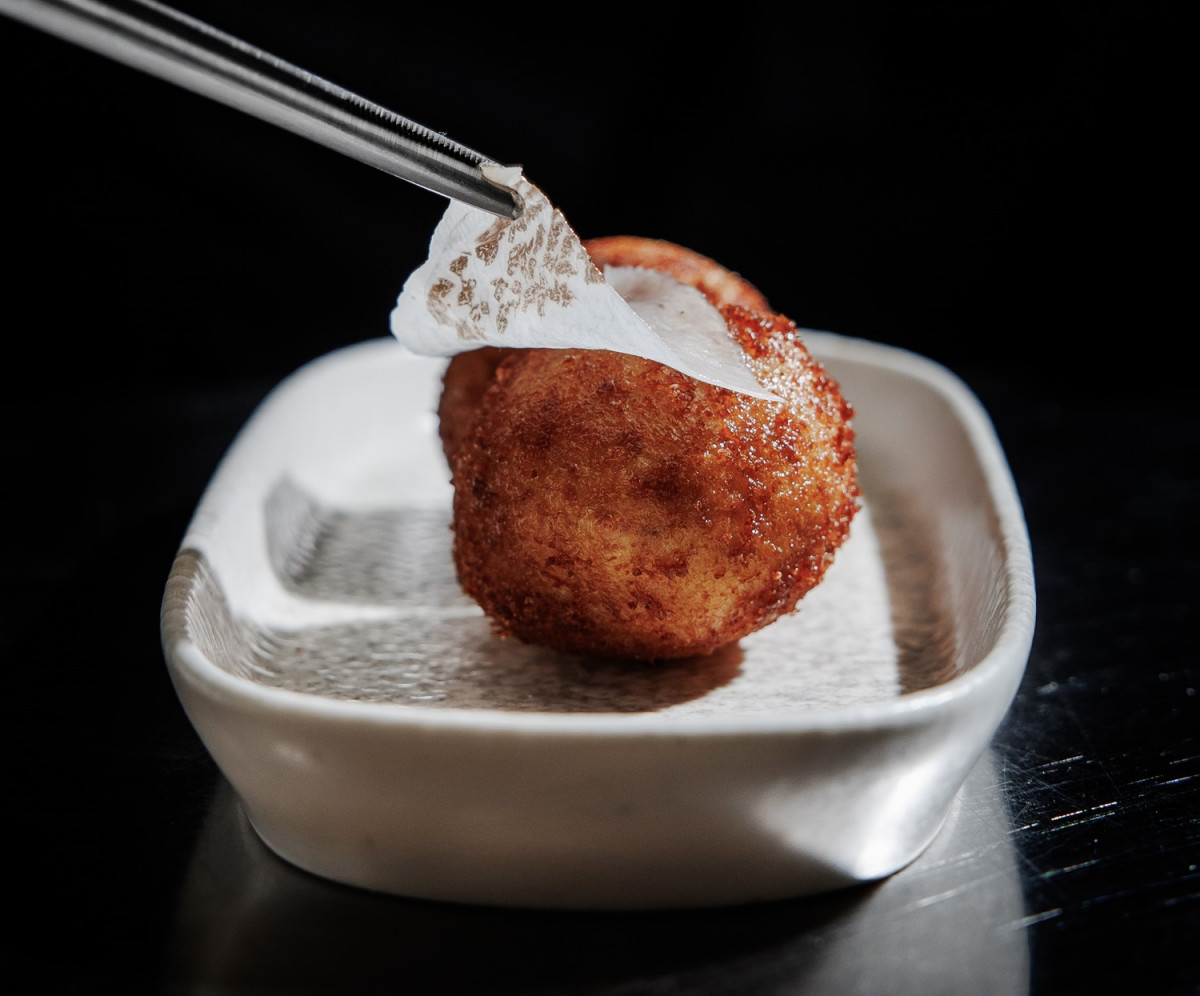 Croqueta de tortilla de patata