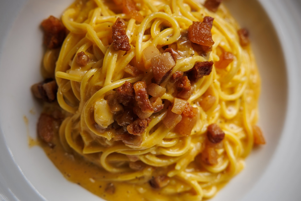 Pasta carbonara