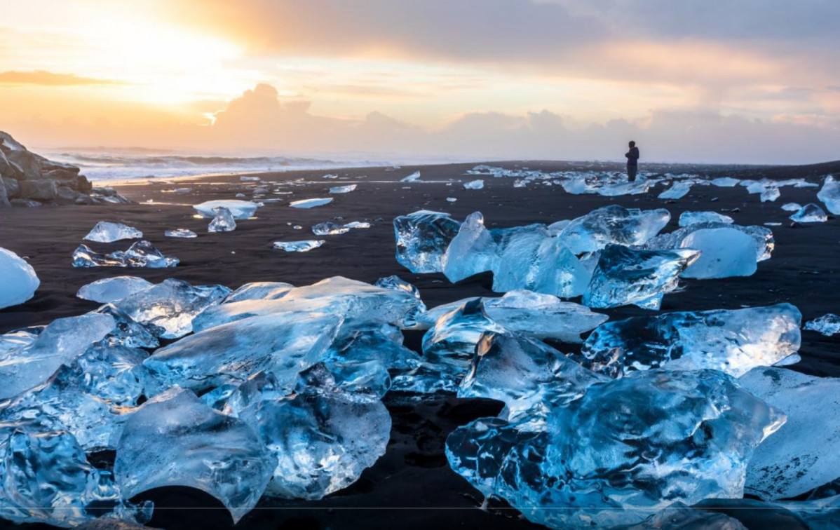 Playa de los Diamantes, Islandia