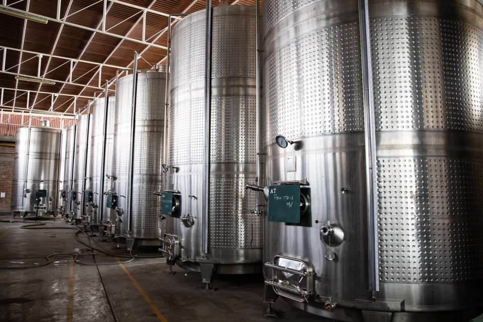 Bodegas con tecnología de vanguardia