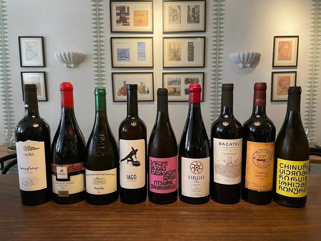 Vinos georgianos de Nunuka