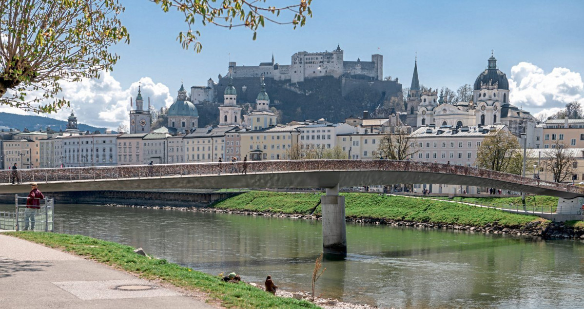 Puente Makarsteg, Salzburgo