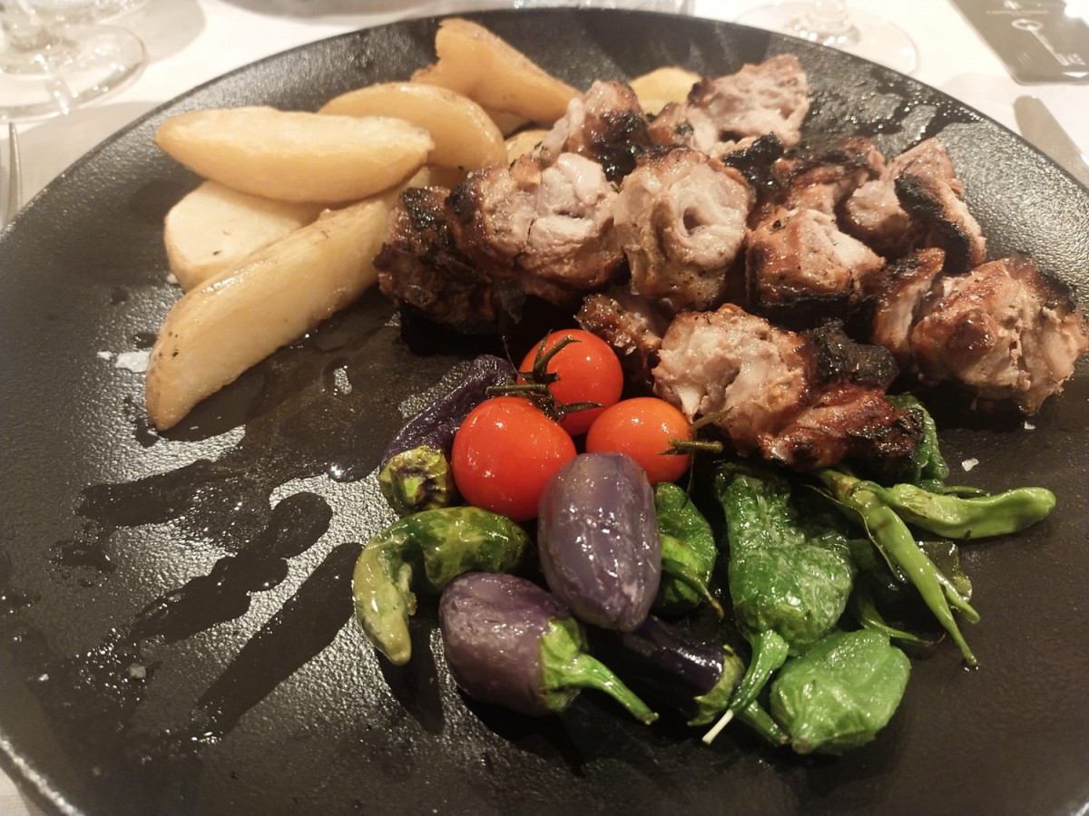 Lechazo y verduras de la Huerta de Castilla termal Olmedo