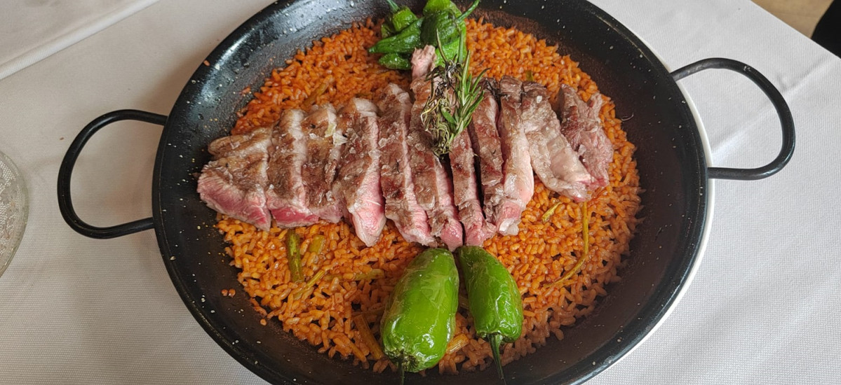 Arroz con chuleta avileu00f1a