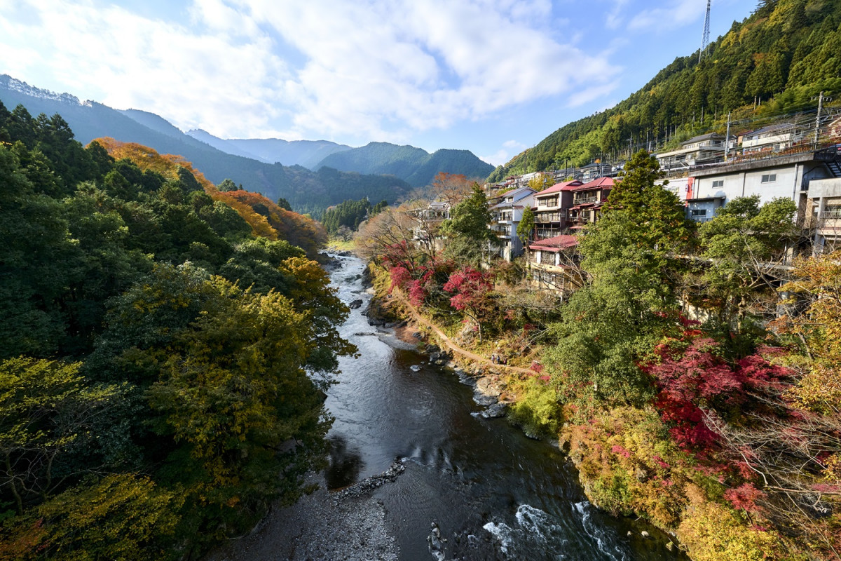 Mitake Gorge, en Tpkio
