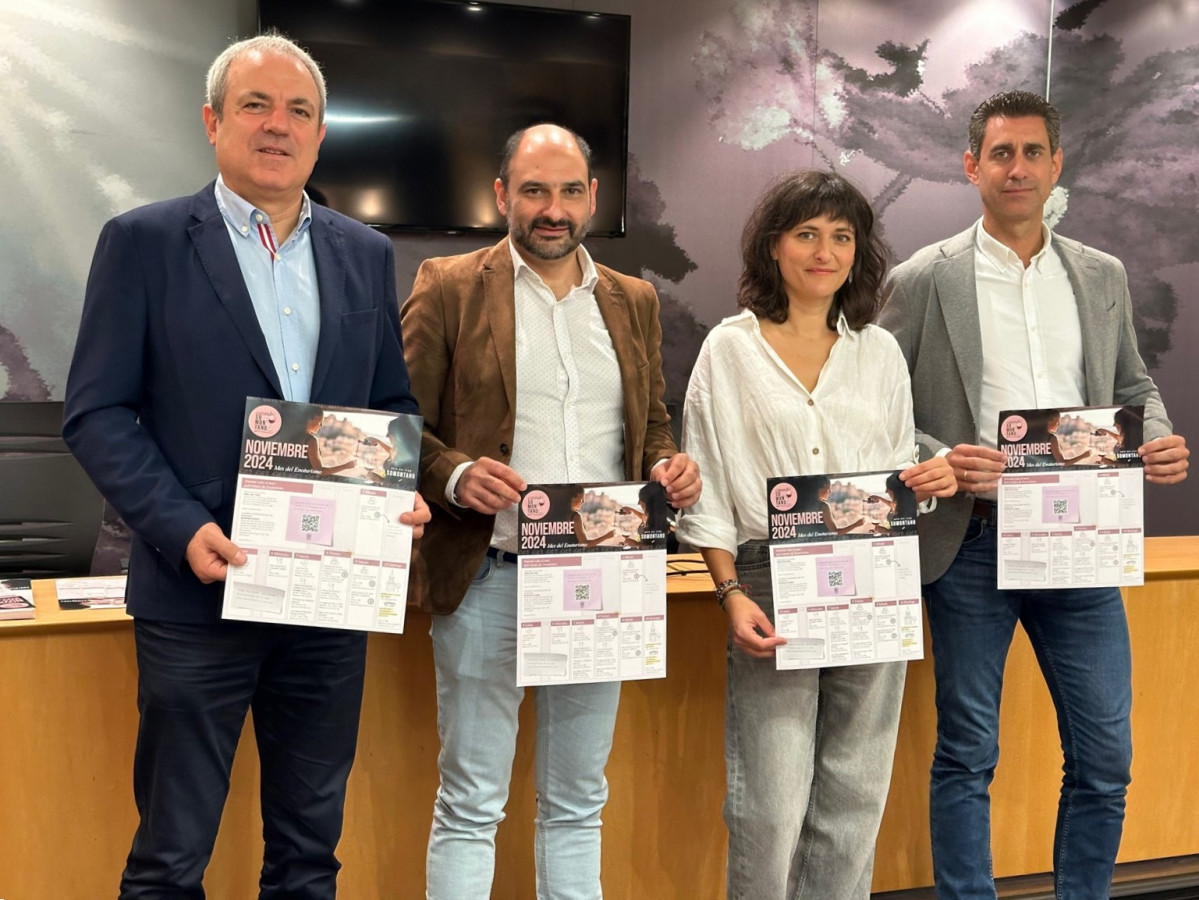 Francisco Berroy, Fernando Torres, Clara Bosch y Sau00fal Pu00e9rez