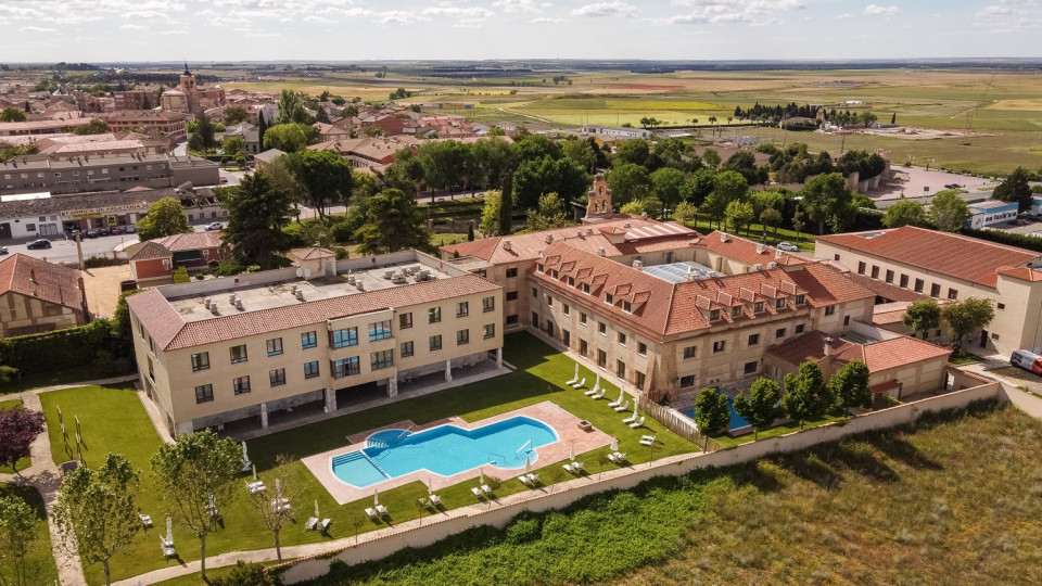Vista Exterior aérea de Castilla Termal Olmedo