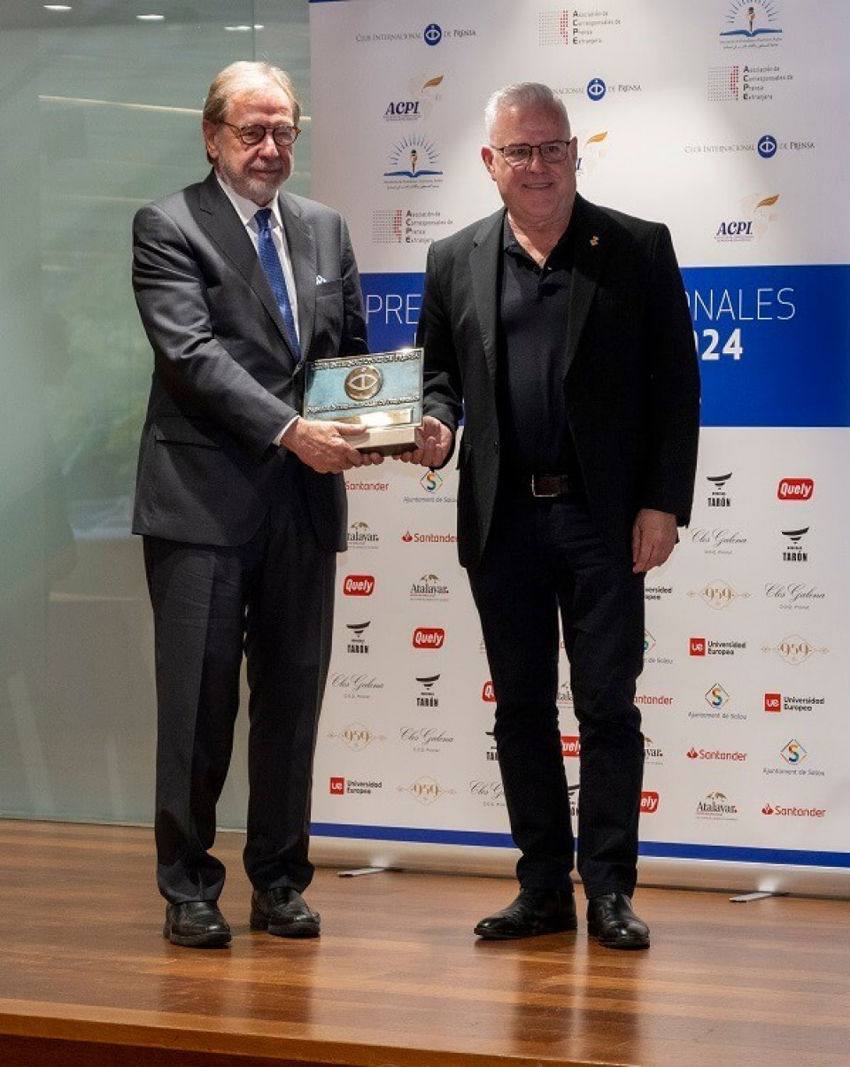 CEBRIAN CON EL ALCALDE DE SALOU