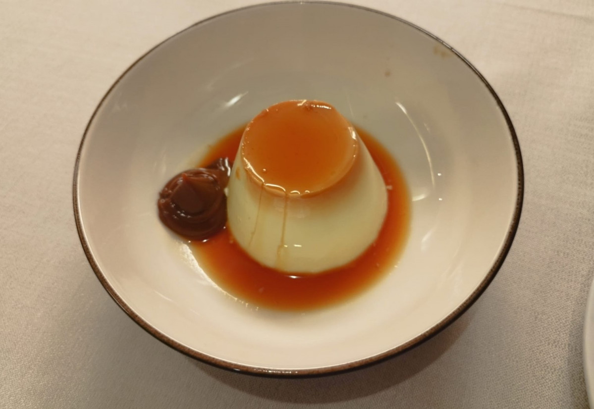 Flan de mascarpone y dulce de leche  El Espigu00f3n