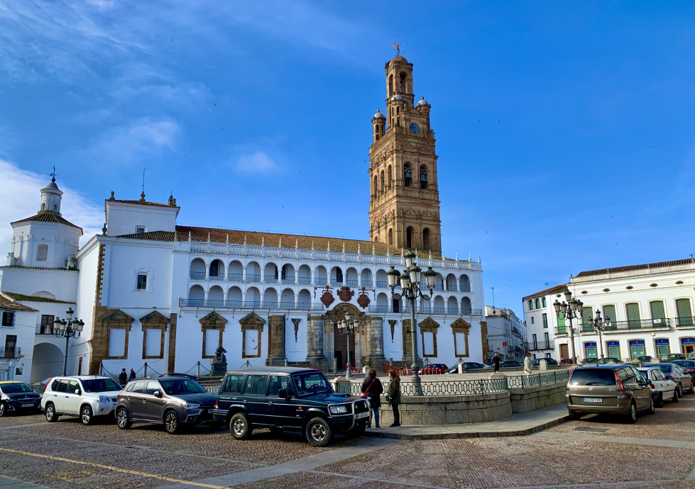 Llerena, Nuestra Señora de la Granada, plaza de España, Badajoz