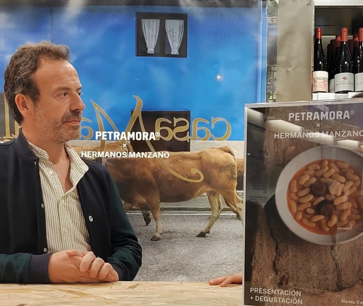 Presentación de Nacho Manzano de Casa Marcial en Petramora m