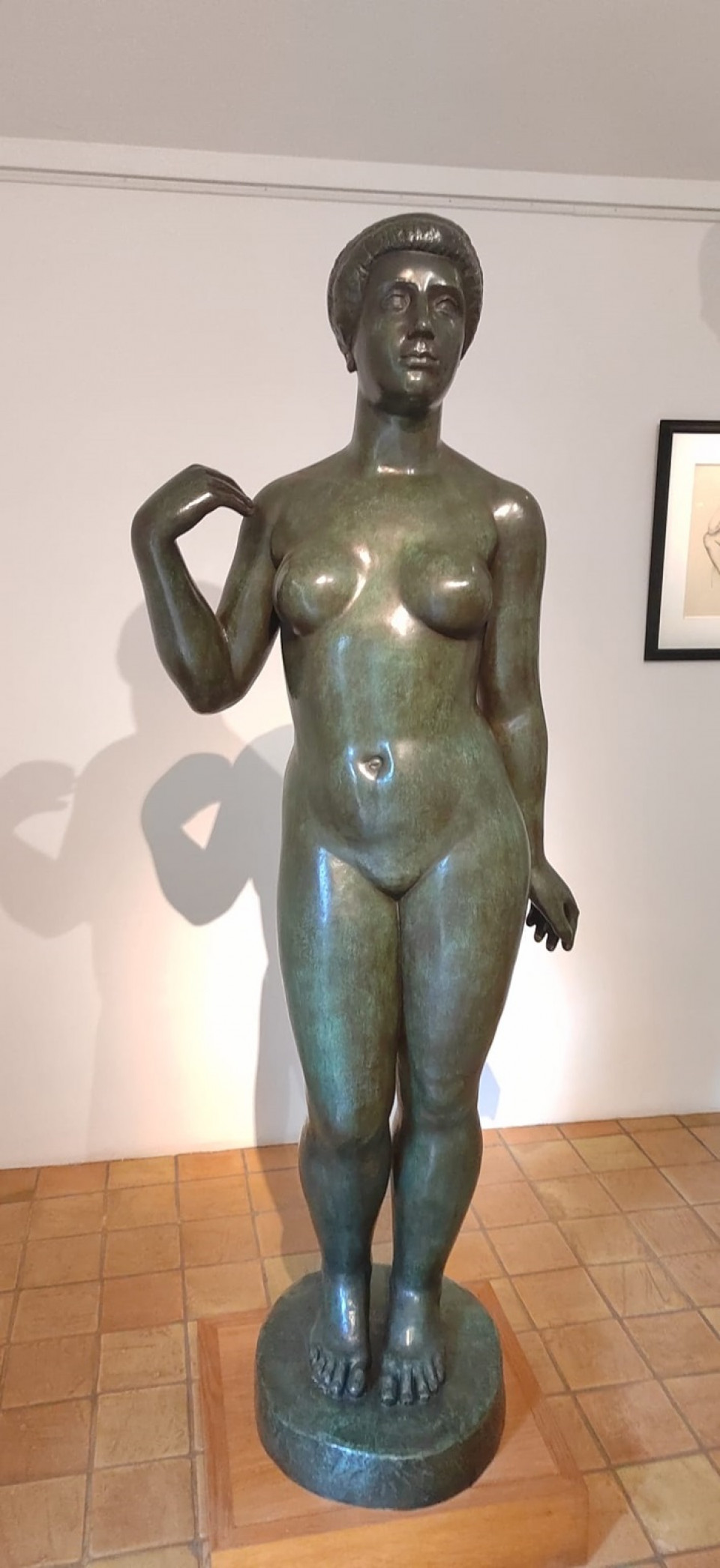 Escultura de Aristide Maillol en su Museo de Banyuls