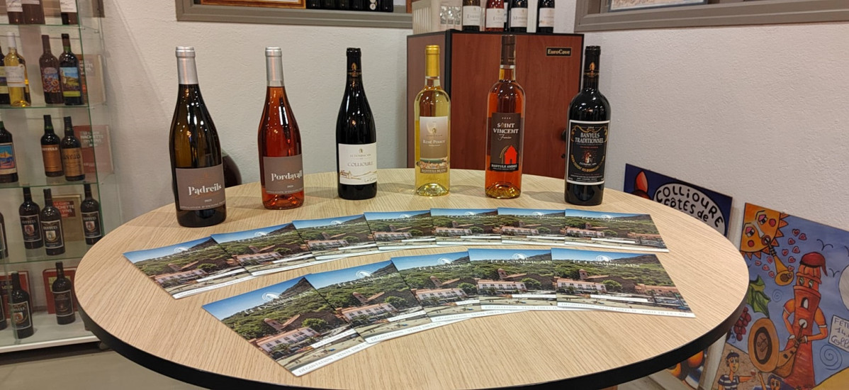 La Cave des Dominicains con sus vinos Collioure y Banyuls
