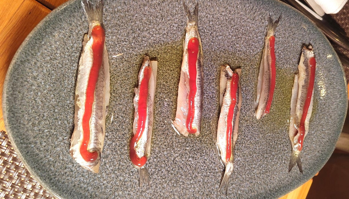 Anchoas de Collioure en Le Mamma