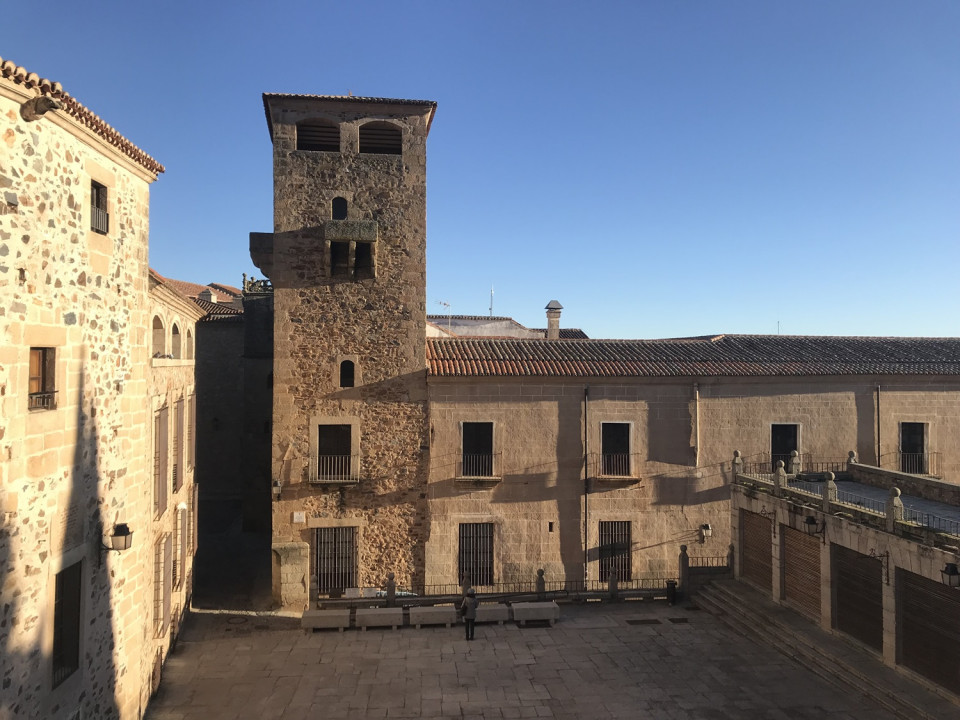 Cáceres. Plaza de San Jorge