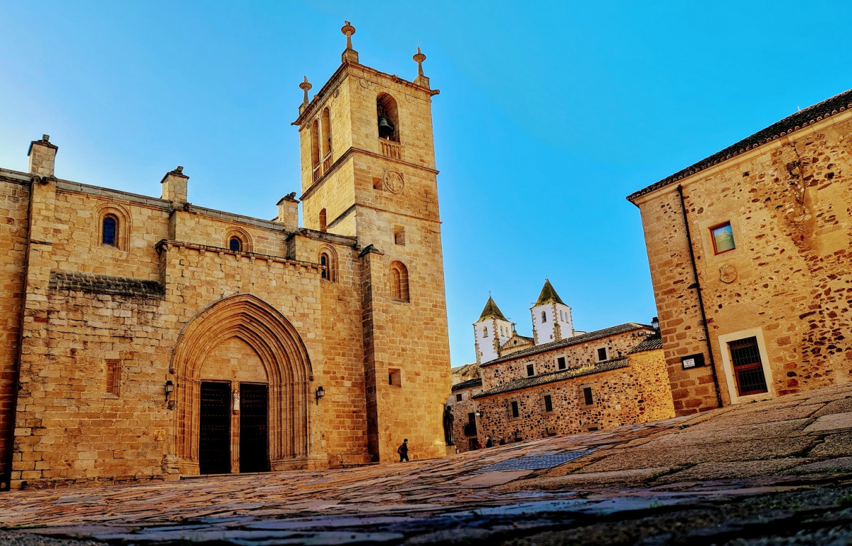 Cu00e1ceres, concatedral de Santa Maru00eda,