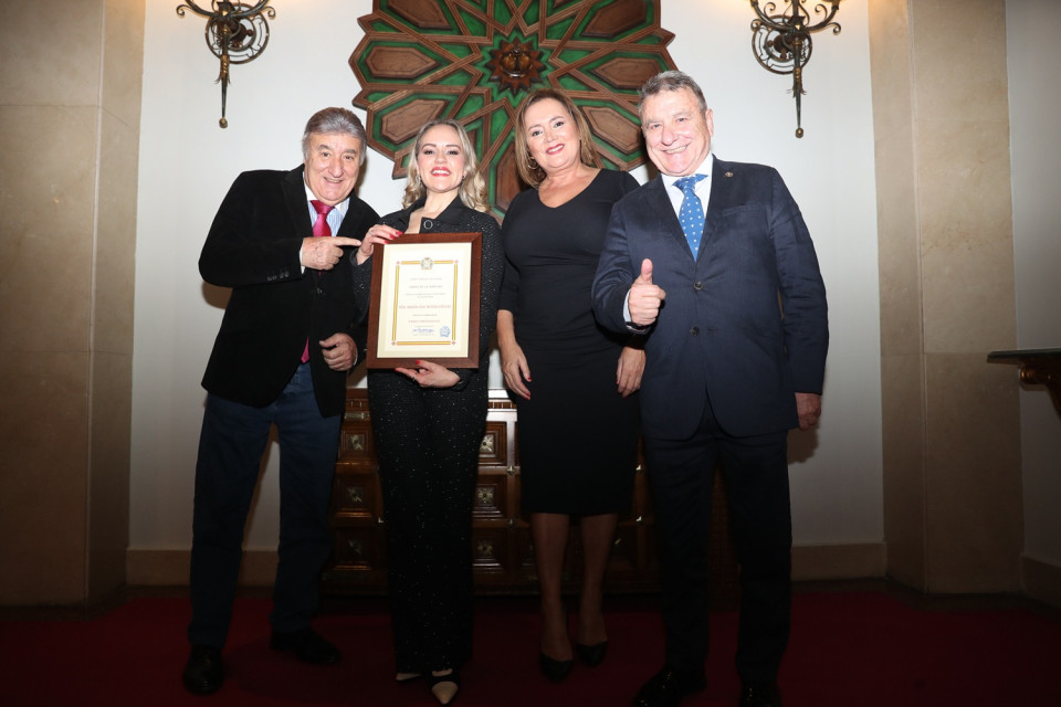 Tony Antonio, María Mundín, Carmen Novoa y Manolo Royo