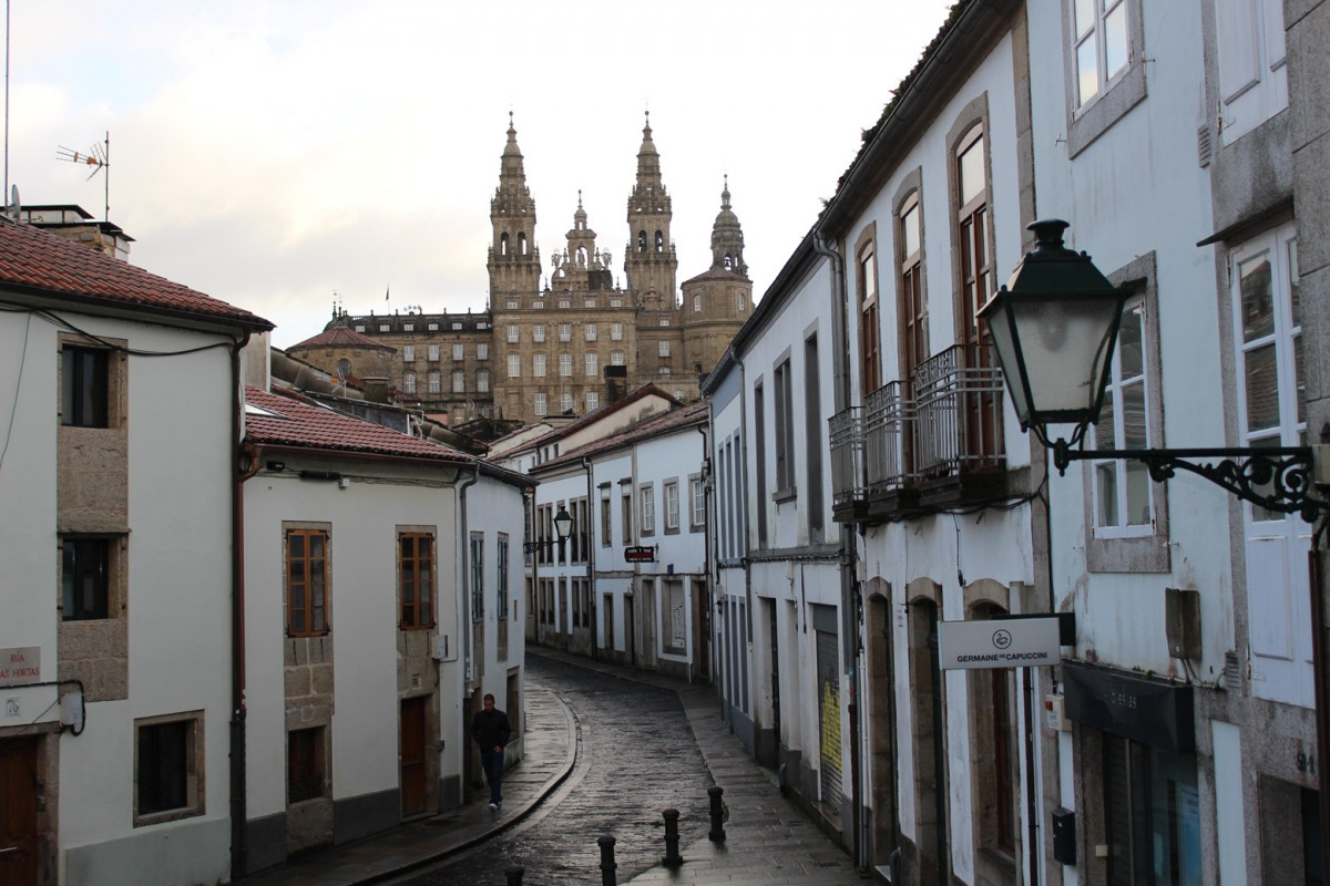 Santiago de Compostela, Ru00faa das Hortas,