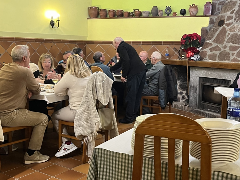 Ambiente en el comedor de Zulima
