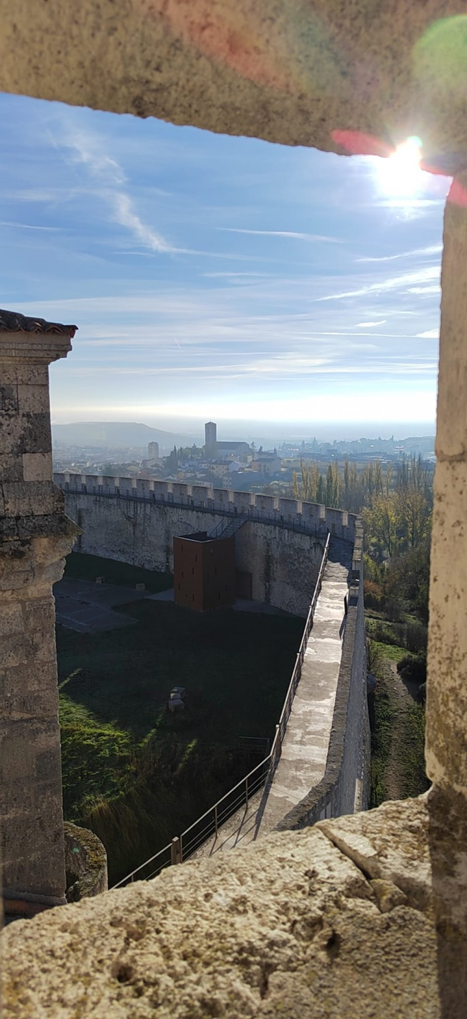 Cuellar, Vistas desde el Castillo