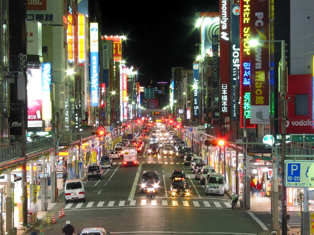 Sakai suji Dori, la calle principal de Nipponbashi
