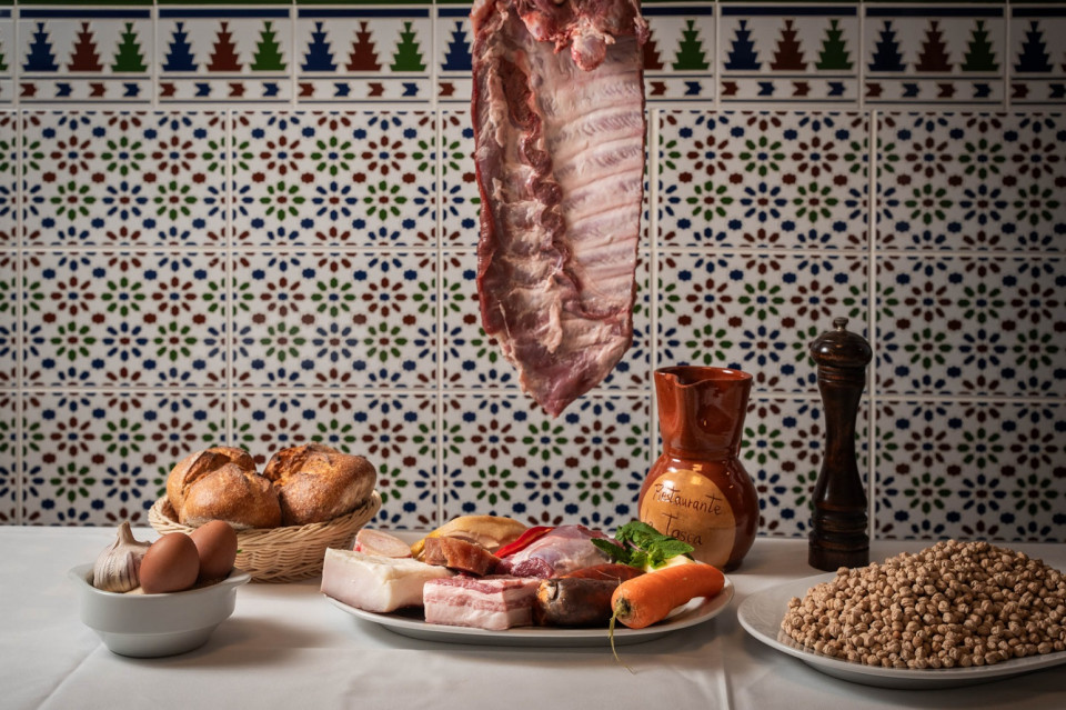 Productos del cocido de la Gran tasca