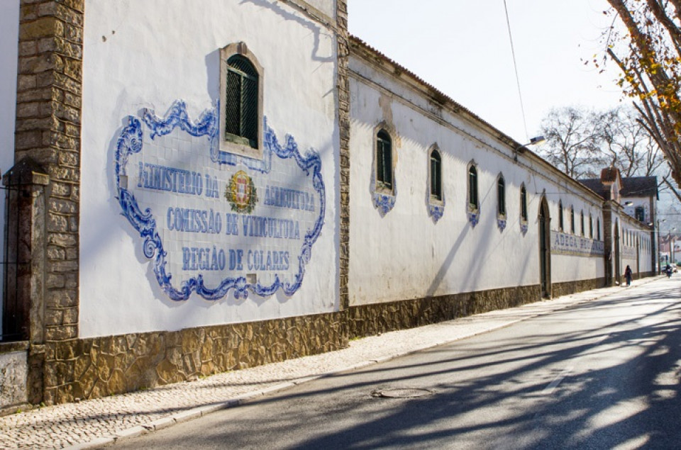 Adega cooperativa Colares, Fachada